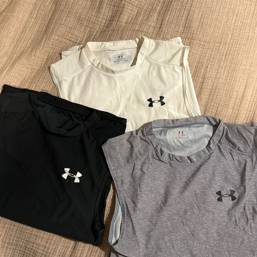 Underarmour Heat Gear Tanks - 3 pack